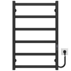 Рушникосушарка електрична Avast П6 500х800 Deffi Чорний JD04 (B.AV.80.50.6.E.B.R.2)