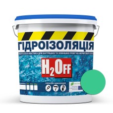 Гідроізоляція універсальна Skyline фарба мастика H2Off Зелений 24 кг