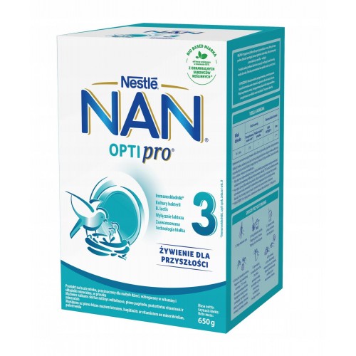 Суха молочна суміш NAN Opti Pro 3/ 650 г