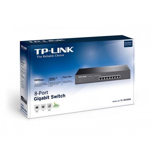 Комутатор TP-Link TL-SG1008 (8хGE, метал) в інтернет супермаркеті PbayMarket!