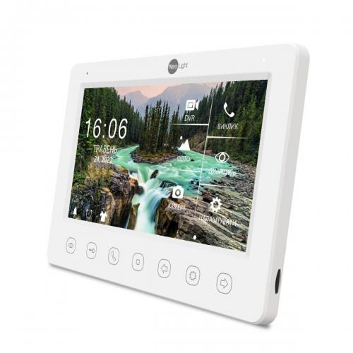 Комплект відеодомофону NeoLight NeoKIT FHD Pro Graphite