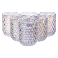 Набір склянок YIWU 250 мл Rainbow 6 шт (HP-19-111)