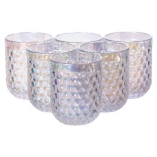 Набір склянок YIWU 250 мл Rainbow 6 шт (HP-19-111)