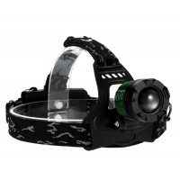 Налобний ліхтар Bailong 2188B-T6 з micro USB акумуляторний 18650х2 (BL2188BT6)