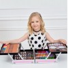 Набір для малювання та творчості No Brand ART set Єдиноріг дитячий в алюмінієвій валізі 145 предметів для юного художника Рожевий