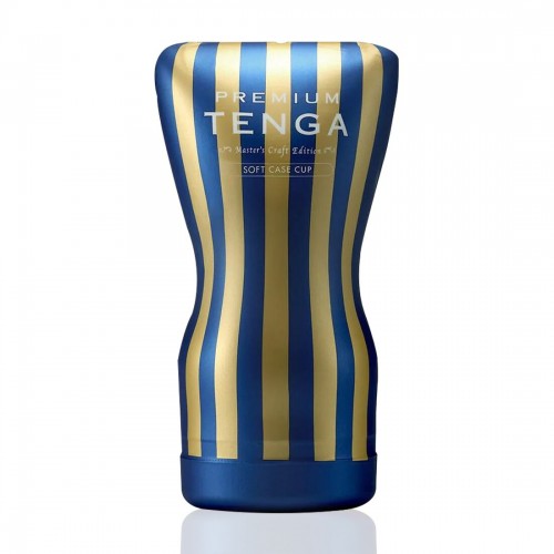 Мастурбатор Tenga Premium Soft Case Cup (м’яка подушечка), стискається