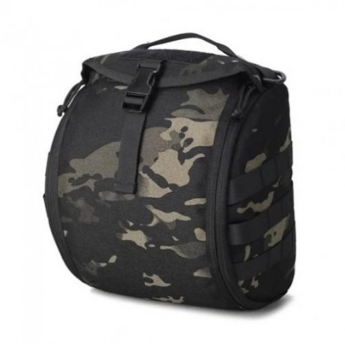 Сумка підсумок для шолома з кріпленням Mil-Tec Molle 30x25x16 см Чорно-оливковий (2288248432) Сумка підсумок для шолома з кріпленням Mil-Tec Molle 30x25x16 см Чорно-оливковий (2288248432)