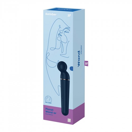 Вібромасажер Satisfyer Planet Wand-er Blue/Rosegold в інтернет супермаркеті PbayMarket!