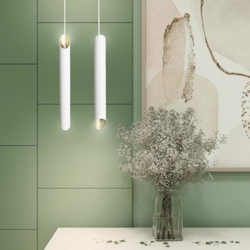 Світильник підвісний MSK Electric Slice NL 4022 WH+GD