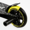 Самокат трюковий пеги алюмінієвий диск та дека колеса Best Scooter Reactor HIC-система PU Black and yellow (112771)
