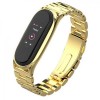 Ремінець MiJobs Metal Strap для Xiaomi Mi Band 3/4/5/6 Gold