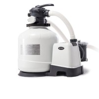 Пісочний насос із хлоргенератором Intex 26676 (ECO15220-2 / QX2100), 7 900 л/год – хлор 7 г/год, 35 кг