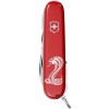 Складаний ніж Victorinox Huntsman Zodiac Могутня кобра 91 мм Різнокольоровий (1.3713_Z4340u)