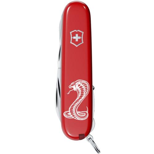 Складаний ніж Victorinox Huntsman Zodiac Могутня кобра 91 мм Різнокольоровий (1.3713_Z4340u) Складаний ніж Victorinox Huntsman Zodiac Могутня кобра 91 мм Різнокольоровий (1.3713_Z4340u)