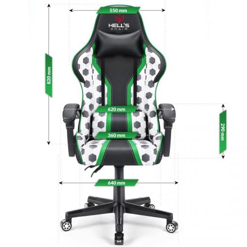Комп'ютерне крісло Hell's Futbol Комп'ютерне крісло Hell's Futbol