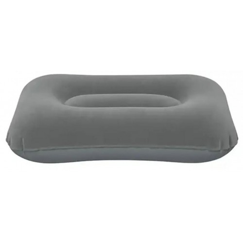 Надувна подушка Bestway кемпінгова 42х26х10 см Сірий (454941 grey) Надувна подушка Bestway кемпінгова 42х26х10 см Сірий (454941 grey)