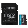 Карта пам'яті MicroSDXC 128GB UHS-I/U3 Class 10 Kingston Canvas Go! Plus R170/W90MB/s + SD-адаптер (SDCG3/128GB) в інтернет супермаркеті PbayMarket!