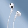 Навушники BASEUS Encok 3.5mm lateral in-ear Wired H17 1,1 м White