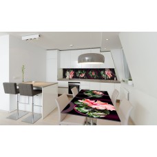 Наклейка вінілова на стіл Zatarga «Гібіскус» 600х1200 мм Z180801st