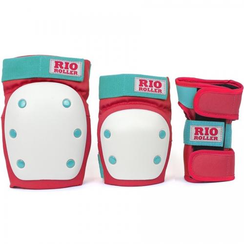 Комплект захисту Rio Roller Triple Pad Set M red-mint в інтернет супермаркеті PbayMarket!