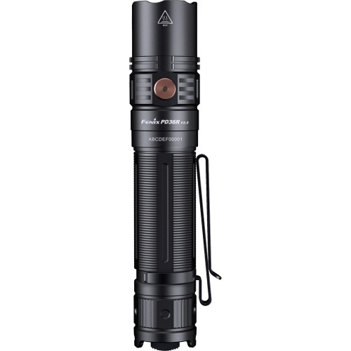 Ручний тактичний ліхтарик Fenix PD36R V2.0 1700лм Type-C Чорний Ручний тактичний ліхтарик Fenix PD36R V2.0 1700лм Type-C Чорний