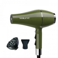 Фен для волосся Sokany з насадками Зелений (SK-14006)