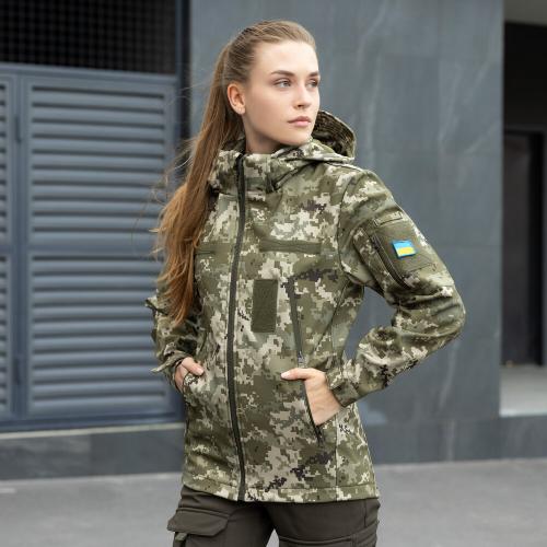Куртка жіноча тактична Pobedov Motive Military 345740 S Піксель (00000005802) Куртка жіноча тактична Pobedov Motive Military 345740 S Піксель (00000005802)