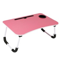Столик  складний для ноутбука та планшета No Brand M&T Displays 60х40х29 см Рожевий (2104618586)