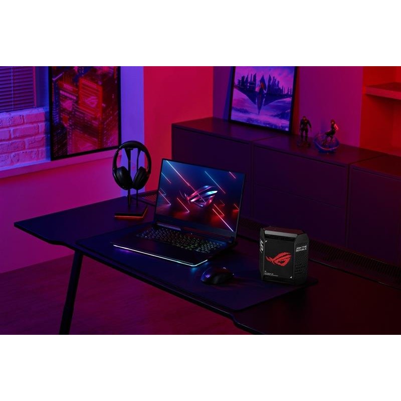 Бездротовий маршрутизатор Asus ROG Rapture Gaming Mesh System GT6 AX10000 1x2.5G WAN 3xGE LAN 1xUSB 3.2