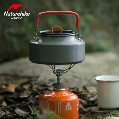 Чайник туристичний Naturehike NH17C020-H 1.1 л Сірий (2321491751)