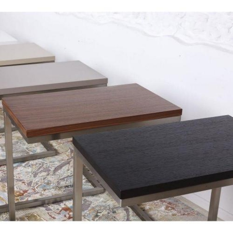 Приставний столик у стилі Loft NS-1513 690x560x350 мм Черный