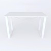 Письмовий стіл Ferrum-decor Драйв 750x1000x600 Білий метал ДСП Білий 16 мм (DRA015) в інтернет супермаркеті PbayMarket!