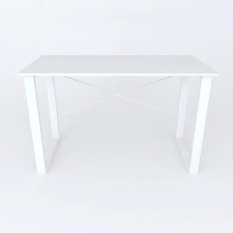 Письмовий стіл Ferrum-decor Драйв 750x1000x600 Білий метал ДСП Білий 16 мм (DRA015)