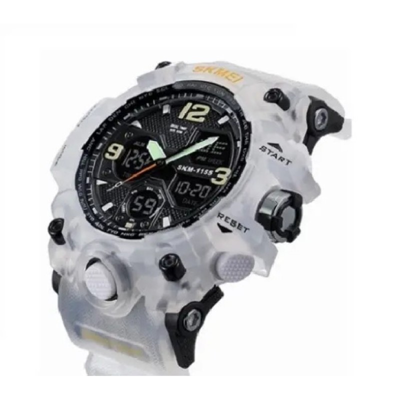 Чоловічий годинник Skmei Hamlet 1155 Білий