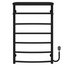 Рушникосушарка електрична Готель П7 500х800 Deffi Чорний EF16 (C.OD.80.50.7.E.B.R.5)