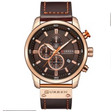 Наручний годинник чоловічий Curren BigBoss Золотий (2850)