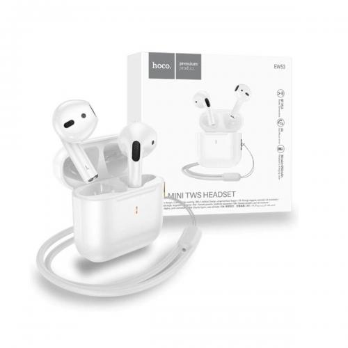 Навушники Hoco EW53 Lucky true wireless BT headset White