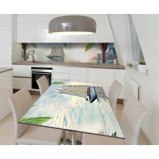 Наклейка вінілова на стіл Zatarga  