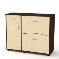 Тумба для взуття Компанит ТО 5 Венге (Tmb-148) Тумба для взуття Компанит ТО 5 Венге (Tmb-148)