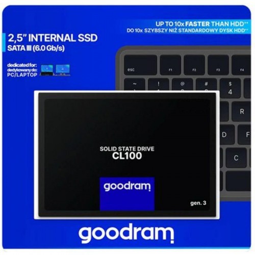 Накопичувач SSD 480GB GOODRAM CL100 GEN.3 2.5