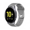 Ремінець BeWatch для Samsung Galaxy Watch 42 | 3 41 мм | Active | Active 2 силіконовий 20мм Wave Сірий (1010707)