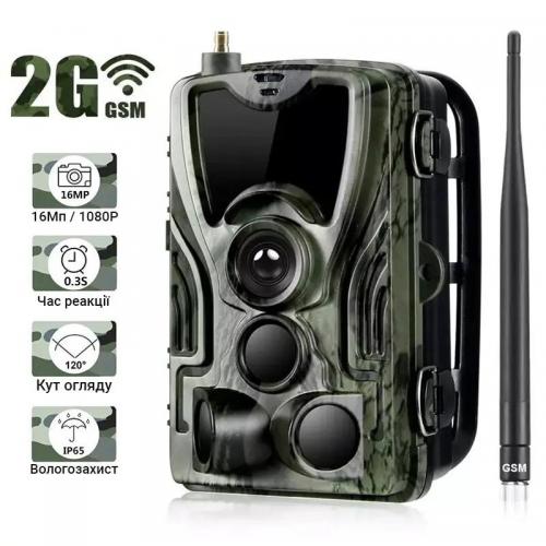 Фотопастушка Suntek HC-801M GSM 2G FullHD 120° 16MP IP65 (53625) Фотопастушка Suntek HC-801M GSM 2G FullHD 120° 16MP IP65 (53625)