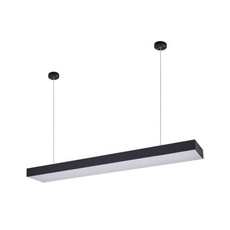 Світильник лінійний Lightwell LW-LINE-SQ-36W-B 3000K 120x13x4 см Чорний (303165)