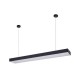 Світильник лінійний Lightwell LW-LINE-SQ-36W-B 3000K 120x13x4 см Чорний (303165)
