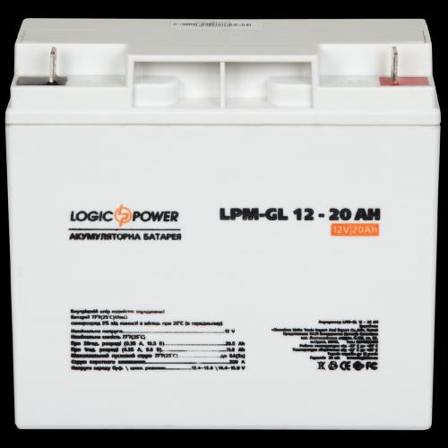 Акумулятор гелевий LogicPower LPM-GL 12-20 AH в інтернет супермаркеті PbayMarket!