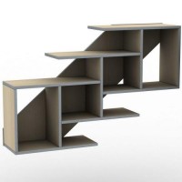 Полиця навісна Тиса Мебель ПУ-23 Бук 690x240x1050 мм Полиця навісна Тиса Мебель ПУ-23 Бук 690x240x1050 мм