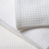Рушник вафельний Luxyart 45х75 см Білий (LS-031)