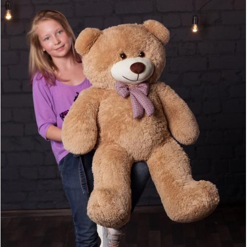 Плюшевий ведмедик Mister Medved Тедді 100 см Латте (145) Плюшевий ведмедик Mister Medved Тедді 100 см Латте (145)