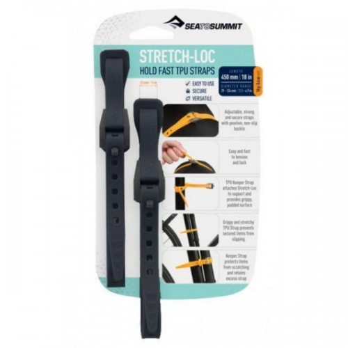Набор стяжек Sea To Summit Stretch-loc 18 12mm*450mm 2 Pack Black (1033-STS ATD2079-02030116) Набор стяжек Sea To Summit Stretch-loc 18 12mm*450mm 2 Pack Black (1033-STS ATD2079-02030116)