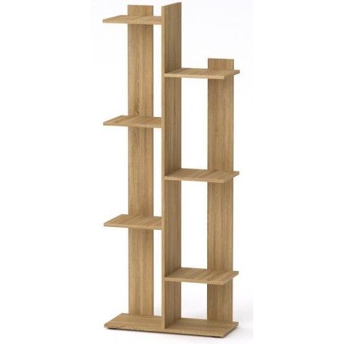 Полиця настінна Компанит П-29 Дуб сонома (61,7х27,6х160,7 см)